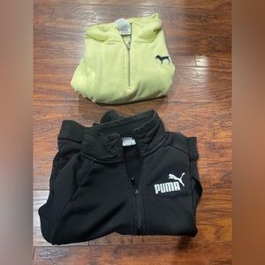 PINK sweaters black size M , yellow size L